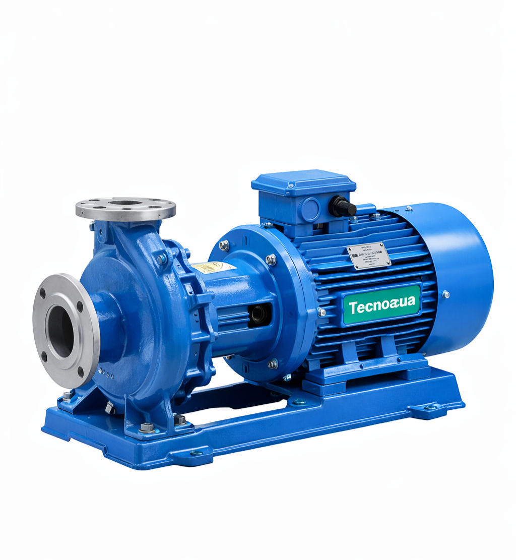 Bomba centrífuga de flujo alto